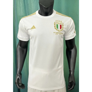 เสื้อกีฬาแขนสั้น ลายทีมชาติฟุตบอล New Italy 125th Anniversary Edition