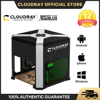 Cloudray เครื่องแกะสลักเลเซอร์ Wainlux K6 3000mw Mini Engraving Machine Mark Printer Cutter Woodworking Machines Plastic