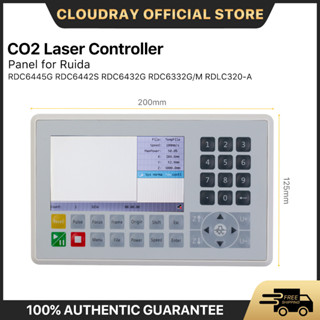 Cloudray CO2 Laser Controller Panel For Ruida RDC6445G RDC6442S RDC6432G RDC6332G/M RDLC320-A CNC