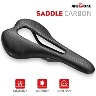 Jawbone ที่นั่งจักรยาน อานจักรยาน อานนั่งจักรยาน คาร์บอน 5D 7*9 น้ําหนักเบา สําหรับรถจักรยาน MTB