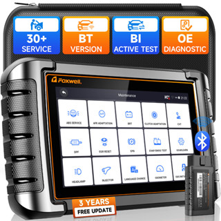 Foxwell NT809BT OBD2 เครื่องสแกนเนอร์วินิจฉัย OE-Level All System BiDirectional Scan Tool 30+ Resets Service OBD2 TPS SAS CVT EGR การเข้ารหัสหัวฉีด