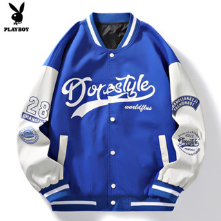 PLAYBOY Fashion Trend Autumn Baseball Jersey