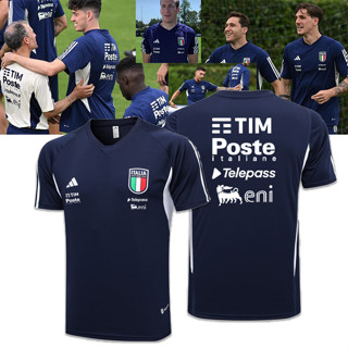 เสื้อโปโลแขนยาว ลายทีมชาติอิตาลี 23 24 Pre-race ไซซ์ S - 2XL