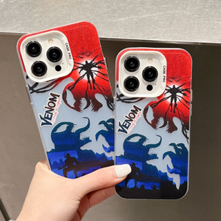 เคสโทรศัพท์มือถือ กันกระแทก ลายฮีโร่ Venom สําหรับ iphone 14 pro max 14 pro 13pro 13promax 12promax 11