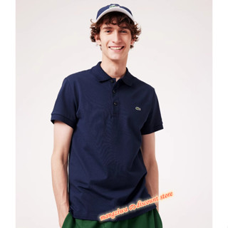 เสื้อโปโลแขนสั้น Lacoste เสื้อโปโล แขนสั้น สําหรับผู้ชาย