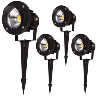 Cob หลอดไฟ LED 20W IP65 220V 110V 12V 24V 20W กันน้ํา สีขาวอบอุ่น สําหรับตกแต่งสวน สนามหญ้า