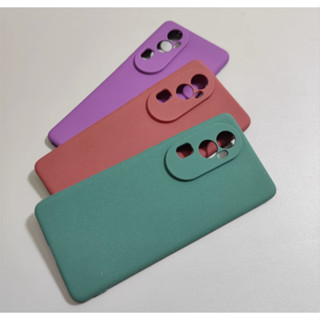 เคสโทรศัพท์มือถือ TPU แบบนิ่ม ผิวด้าน ป้องกันลายนิ้วมือ สีพื้น สําหรับ Oppo Reno 8T 10 Pro 5G Pro+