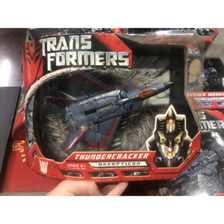 ใหม่ Transformers Movie 2007 Voyager Class Thundercracker G1 Deco