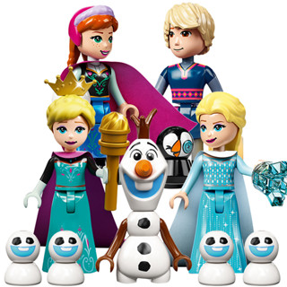 ฟิกเกอร์การ์ตูน Elsa Mini Block ของเล่นสําหรับเด็ก 66006-66010