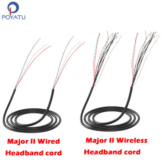 Major2 สายเคเบิลคาดศีรษะ แบบเปลี่ยน สําหรับหูฟังบลูทูธไร้สาย Marshall Major II Major II