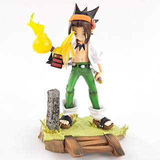 โมเดลฟิกเกอร์ PVC อนิเมะ Shaman King Hao Yoh Asakura ขนาด 18 ซม. สําหรับเก็บสะสม