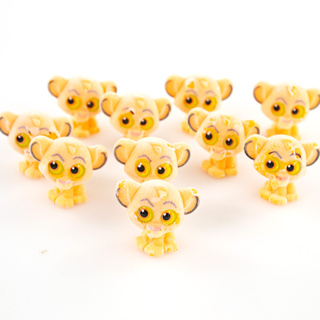 โมเดลฟิกเกอร์ PVC อนิเมะ the Lion King Animal ขนาด 3 ซม. ของเล่นสะสม สําหรับเด็ก