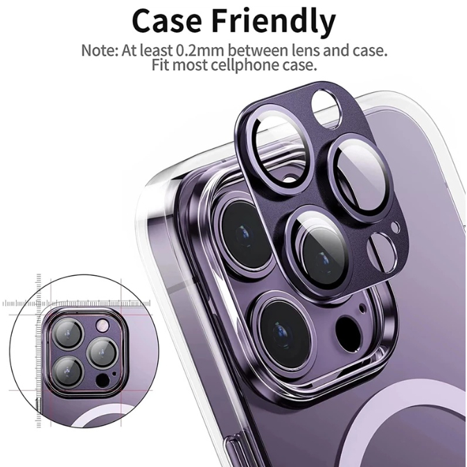 ครอบคลุมเต็มแผ่นซีดีป้องกันหน้าจอโลหะสำหรับ Apple iPhone 16 15 14 13 12 Pro Max 13mini