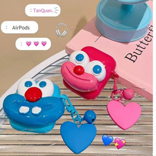 เคสหูฟังบลูทูธ tpu นิ่ม ป้องกัน ลายการ์ตูนกระต่าย หัวใจน่ารัก สําหรับ airpods 1 2 pro 2 3