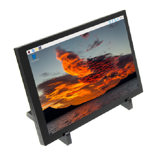 หน้าจอสัมผัส 10.1 นิ้ว แบบพกพา สําหรับ Raspberry Pi 4B 3B+3A+2B APROTII 1280 * 800 IPS ปลั๊กแอนด์เพล