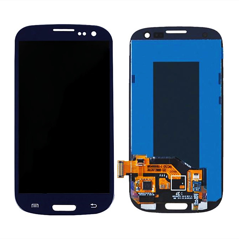 คุณภาพ Amoled สําหรับ Samsung Galaxy S3 GT-i9300 i9300 จอแสดงผล LCD Touch Screen Digitizer Assembly 