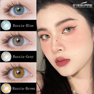 [COD&amp;Read Stock] EYESHARE คอนแทคเลนส์สี สไตล์รัสเซีย สําหรับแต่งหน้า 1 คู่