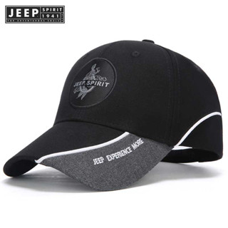 Jeep SPIRIT 1941 ESTD หมวกแก๊ป ของแท้ สําหรับคู่รัก ใช้ได้ทุกฤดูกาล