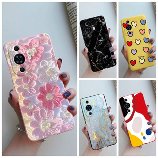 เคส Huawei nova 11 / nova 11i เคสกันกระแทก ป้องกันกล้อง ซิลิโคนนิ่ม พิมพ์ลาย สีสันสดใส