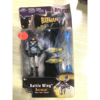 ใหม่ ฟิกเกอร์ The Batman Battle Wing Batman Deluxe DC (NIB) 2004