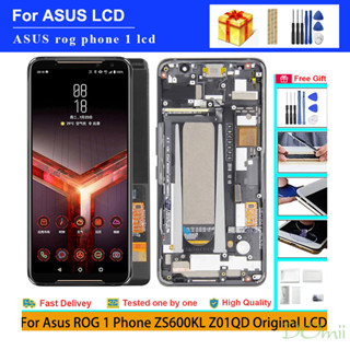 อะไหล่หน้าจอสัมผัสดิจิทัล LCD ขนาด 6.0 นิ้ว แบบเปลี่ยน สําหรับ Asus ROG phone Zs600kl z01QD