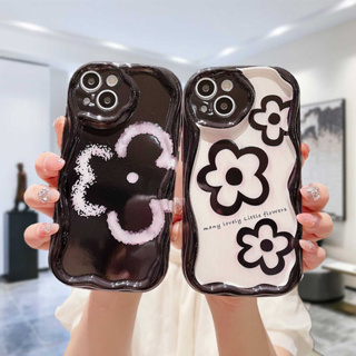 เคสโทรศัพท์มือถือแบบนิ่ม ลายดอกไม้ 3D ขอบโค้ง เรียบง่าย แฟชั่น สําหรับ Realme C33 C30 C30S C31 C55 C35 C11 2021 C21Y C15 C21 C25 C20 C3 C12 C2 C25S 10 5S 5 5i 9i C17 7i C1 C25Y C2 C3i 6i C20A  Narzo 20 10 10A 20A 30A 50A 50i Prime