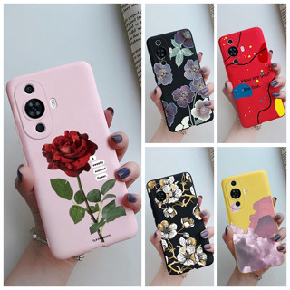 เคสซิลิโคนนิ่ม เนื้อแมตต์ กันกระแทก สําหรับ Huawei Nova 11 11i 2023