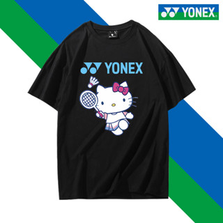 Yonex ใหม่ ชุดเสื้อกีฬา ระบายอากาศ แห้งเร็ว สําหรับผู้ชายและผู้หญิง 2023