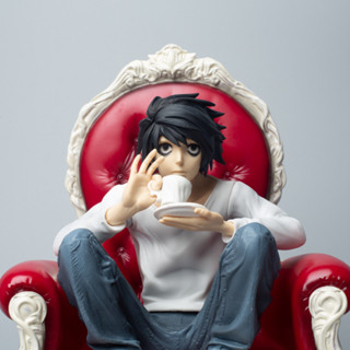 Death NOTE - L · Lawliet Sofa Coffee Ver. ของเล่นฟิกเกอร์ อนิเมะ ของขวัญ สําหรับสะสม