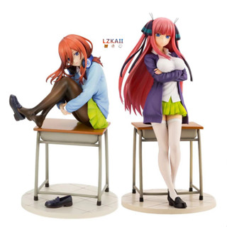 ฟิกเกอร์การ์ตูนอนิเมะ The Quintessential Quintuplets Nakano Nino Desk Ver. 20 ซม. ของขวัญ สําหรับเก็บสะสม