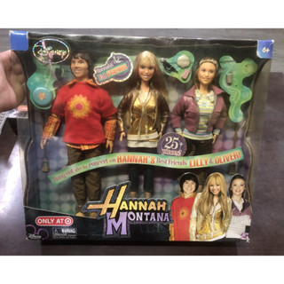 ใหม่ ชุดตุ๊กตา Disney Channel Jakks Pacific Target Store Hannah Montana 3 ของเล่นสําหรับเด็ก