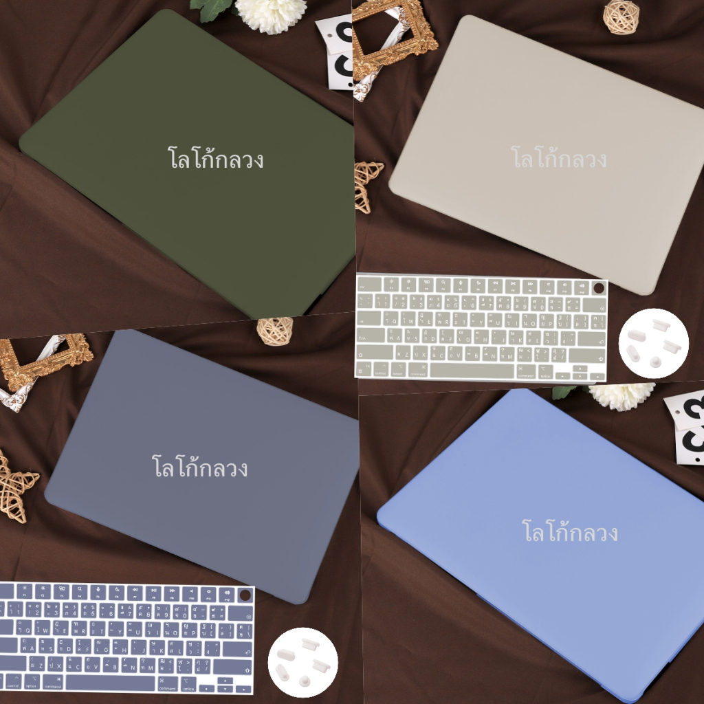 เคสแล็ปท็อป ผิวด้าน พร้อมที่ครอบคีย์บอร์ด สําหรับ Case compatible for MacBook 2025 M5 Pro 14 3434 M4 A3240 A3241 M3 Air 13 15 A3113 A3114 Air 15 A2941 Pro 2023 M2 Pro 14 Air 13 M2 A2681 A2179 A2337 M1 Pro 13 inch case A2338 A1706 A1708 A2159
