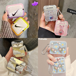 Creative Mirror Clouds AirPods Case สําหรับ AirPods 1/2/3 Pro2 Anti-fall Full Cover Case AirPods Pro 2 Case