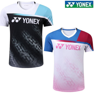 เสื้อกีฬาปิงปอง Yonex แบบแห้งเร็ว ระบายอากาศได้ดี ดูดซับเหงื่อ เหมาะกับฤดูร้อน สําหรับผู้ชาย และผู้หญิง 2023