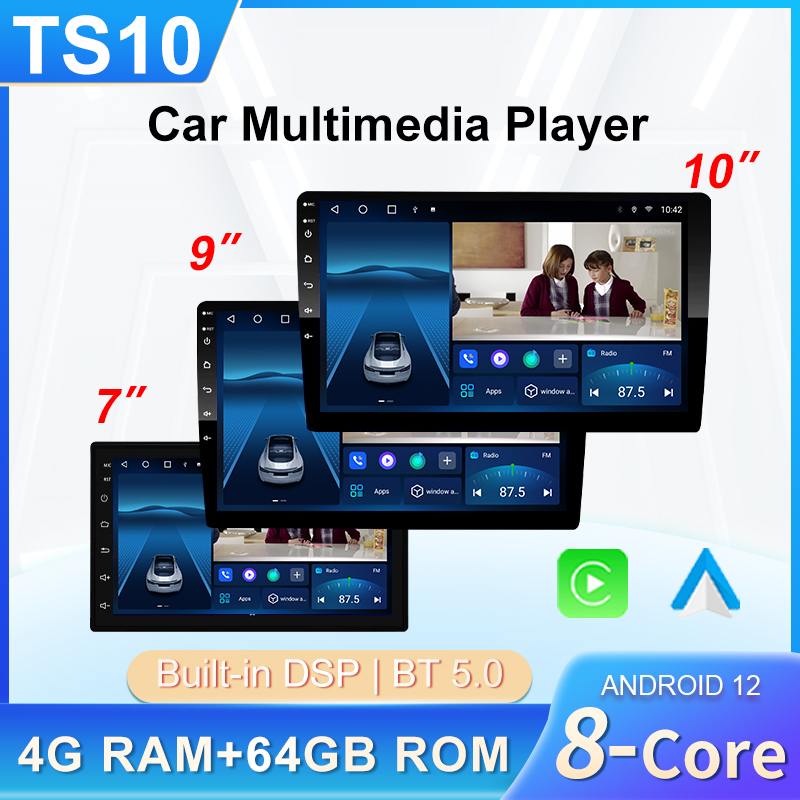 Cross-Border TS10 Navigation 7862 ชิป Octa-Core 6+128G Android carplay ระบบนําทางในรถยนต์
