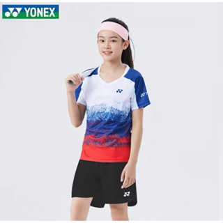 เสื้อกีฬาปิงปอง Yonex ดูดซับเหงื่อ ระบายอากาศได้ดี แบบแห้งเร็ว เหมาะกับฤดูร้อน สําหรับผู้ชาย และผู้หญิง 2023