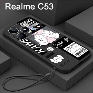 เคสโทรศัพท์มือถือ TPU แบบนิ่ม ลายการ์ตูนนักบินอวกาศ กันกระแทก สําหรับ Realme C53