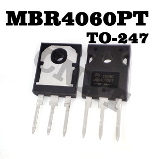 5 ชิ้น MBR4060PT TO-247 Schottky Diode MBR4060