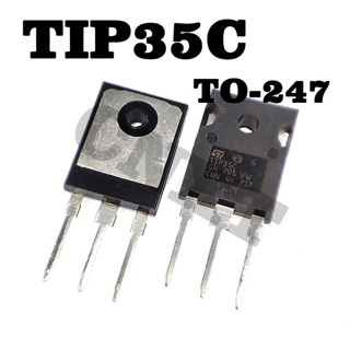 10 ชิ้น TIP35C TO-247 ทรานซิสเตอร์ - 25A / 100V เดี่ยว