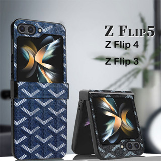 เคสโทรศัพท์มือถือหนังแข็ง แบบฝาพับ กันกระแทก ลาย GY สร้างสรรค์ สําหรับ Samsung Galaxy Z Flip 5 Z Flip 4 Z Flip 3 3 in 1