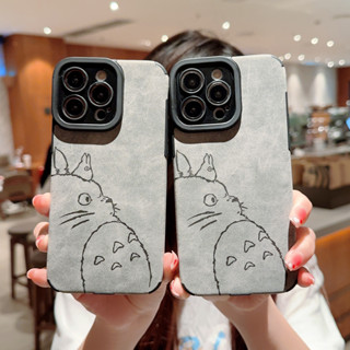 เคสโทรศัพท์มือถือหนัง กันกระแทก ลายการ์ตูนโตโตโร่เพื่อนรัก สําหรับ Samsung A32 4G A32 LITE A01 4G A03S A11 A12 A21SA50 A50S 30S A51