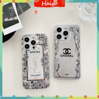 เคสโทรศัพท์มือถือ พลาสติกแข็ง CHANE1 ลายโลโก้ แฟชั่น สําหรับ iPhone14 13 12 Mini 11 PRO MAX 6 6s 7 8plus SE2 X XS XR XSMAX #Hg5622