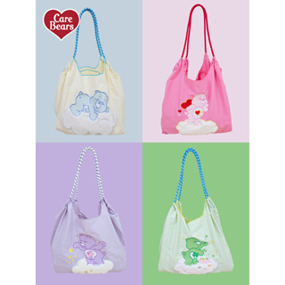 Bentoy Milkjoy Carebears กระเป๋าสะพายไหล่ กระเป๋าถือ กระเป๋าเมสเซนเจอร์ ขนาดใหญ่ ถอดออกได้