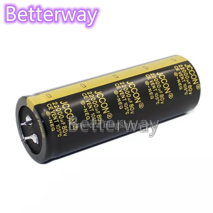 1 PC 80V 22000uF 35x100 มม.35x80 มม.เครื่องขยายเสียงความจุกรอง capacitor 22000uF80V 35*100 มม.30*80 