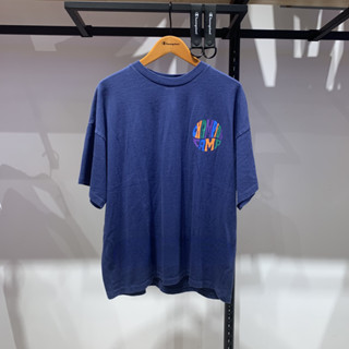 Champion ใหม่ เสื้อยืดคอกลม ผ้าฝ้ายแท้ พิมพ์ลาย สไตล์ญี่ปุ่น สําหรับผู้ชาย และผู้หญิง C3-X307
