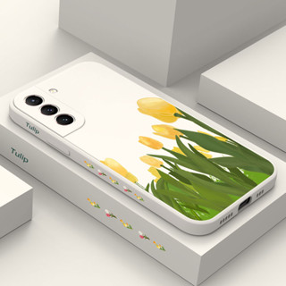 เคสโทรศัพท์มือถือ ลายดอกทิวลิป สําหรับ Samsung Galaxy S21 S20 FE Ultra Plus Sunny