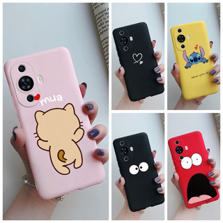 เคสโทรศัพท์มือถือ ซิลิโคนนิ่ม พิมพ์ลายการ์ตูน สีแคนดี้ สําหรับ Huawei nova 11 11i