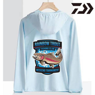 Daiwa ใหม่ เสื้อโค้ท ผ้าเรยอน กันแดด ซับเหงื่อ แห้งเร็ว เหมาะกับฤดูร้อน สําหรับผู้ชาย และผู้หญิง ใส่ตกปลา เล่นกีฬากลางแจ้ง 2023