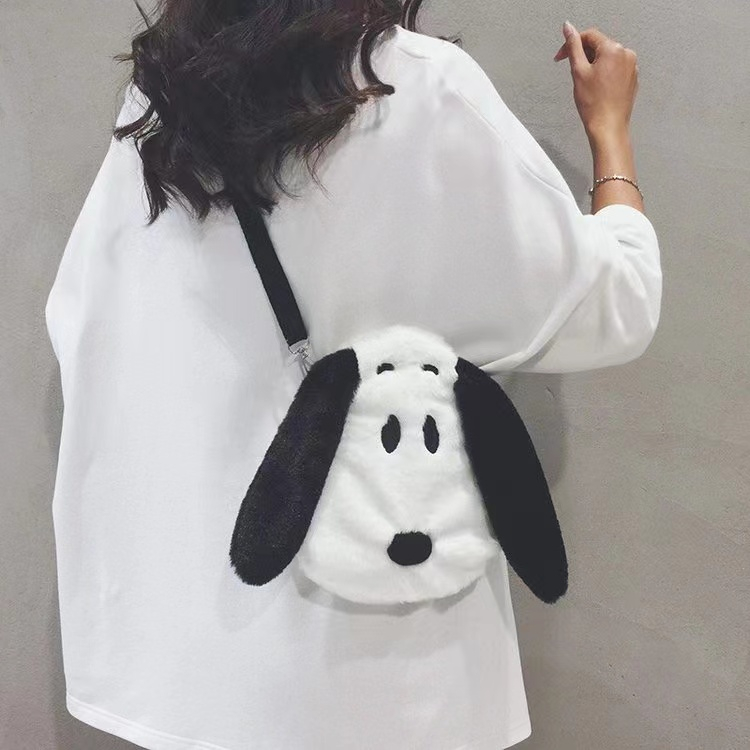 กระเป๋าเป้สะพายหลัง กระเป๋าสะพายไหล่ ขนาดเล็ก ลายการ์ตูน Snoopy สําหรับนักเรียน