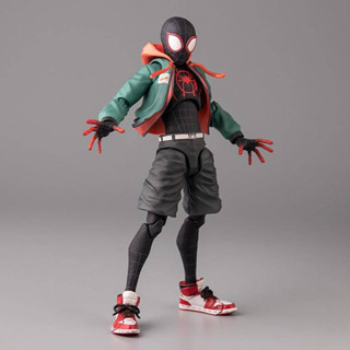 ตุ๊กตาฟิกเกอร์ Spider-Man Anime Figure Sentinel Sv Action Presale-Verso Miles Morales Peni Parker ของเล่นสําหรับเด็ก